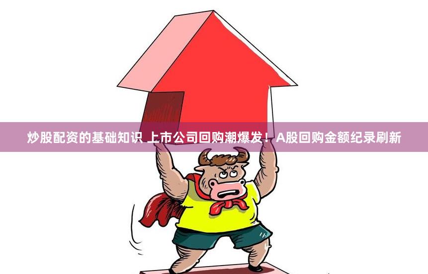 炒股配资的基础知识 上市公司回购潮爆发！A股回购金额纪录刷新
