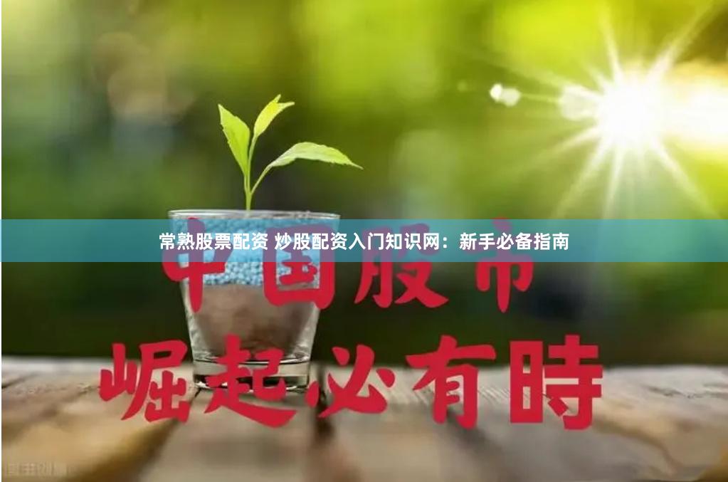 常熟股票配资 炒股配资入门知识网：新手必备指南